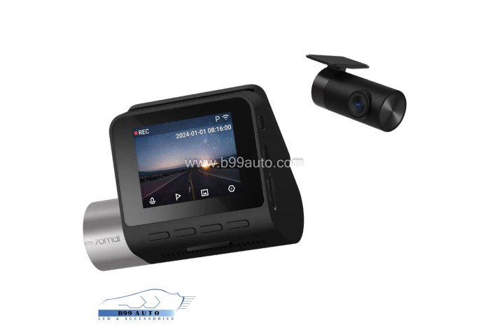 70 mai Dash Cam A510 menetrögzítő kamera + RC11 hátsó kamera szett 